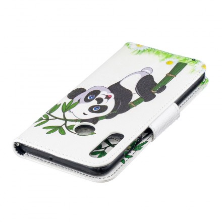 Housse Huawei P30 Lite Panda Sur Le Bambou Housse Huawei P30 Lite Panda Sur Le Bambou