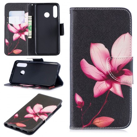 Housse Huawei P30 Lite Fleur Rose Housse Huawei P30 Lite Fleur Rose