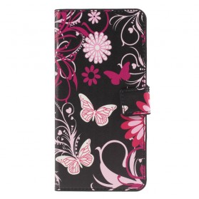 Housse Huawei P30 Lite Papillons et Fleurs