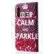 Housse Huawei P30 Lite Keep Calm and Sparkle 