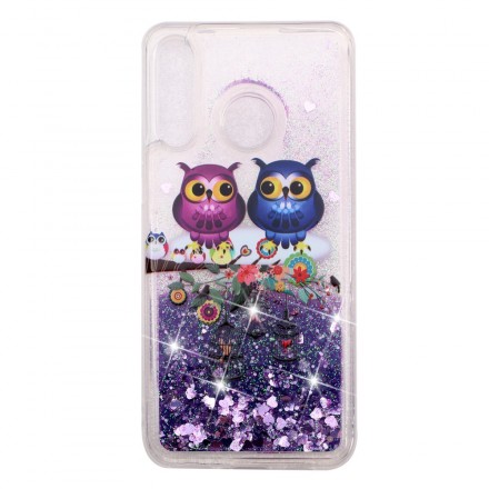 Coque Huawei P30 Lite Hiboux Glitters