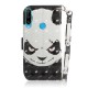 Housse Huawei P30 Lite Angry Panda à Lanière