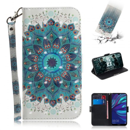 Housse Huawei P30 Lite Magistral Mandala à Lanière Housse Huawei P30 Lite Magistral Mandala à Lanière