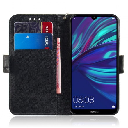 Housse Huawei P30 Lite Magistral Mandala à Lanière Housse Huawei P30 Lite Magistral Mandala à Lanière