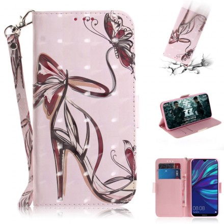 Housse Huawei P30 Lite Escarpin à Lanière Housse Huawei P30 Lite Escarpin à Lanière