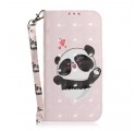 Housse Huawei P30 Lite Panda Love à Lanière