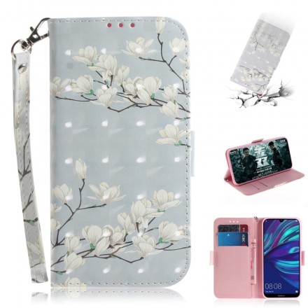 Housse Huawei P30 Lite Arbre en Fleurs à Lanière Housse Huawei P30 Lite Arbre en Fleurs à Lanière