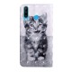 Housse Huawei P30 Lite Chat Noir et Blanc Housse Huawei P30 Lite Chat Noir et Blanc