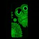 Coque Huawei P30 Lite Hibou Mandala Fluorescente