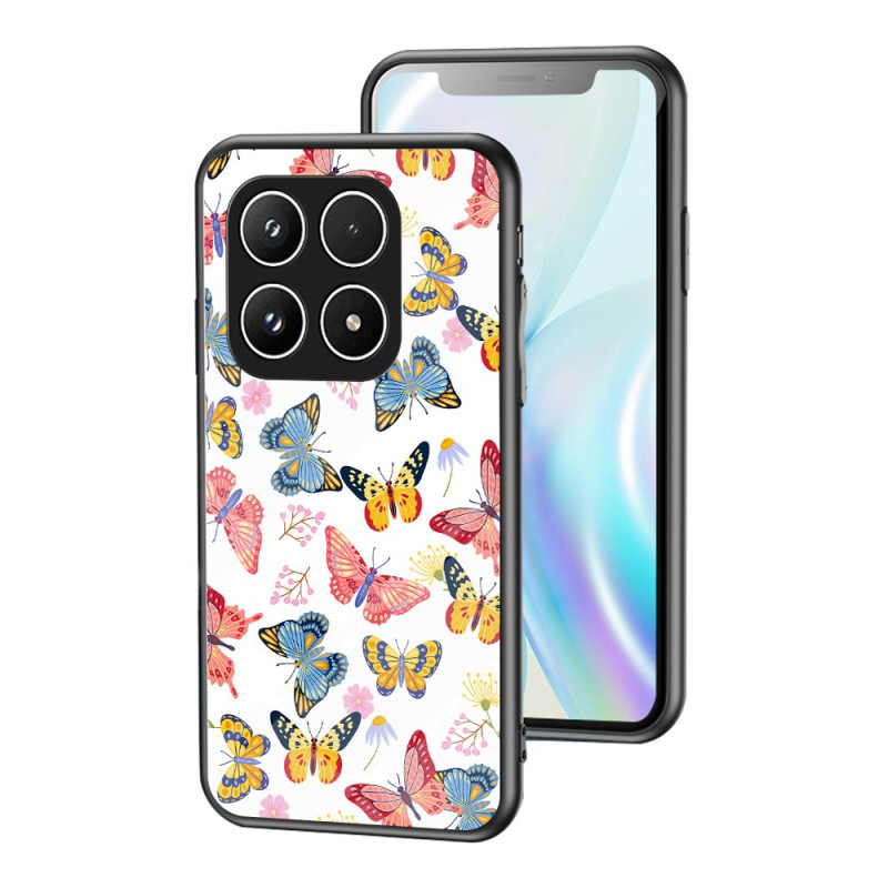 Coque Xiaomi 17 Verre Trempé Motif Papillons