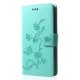 Housse Huawei P30 Lite Papillons Et Fleurs À Lanière