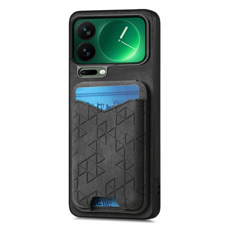 Coque Xiaomi 17 Pro Max Porte-Cartes et Support Ajustable