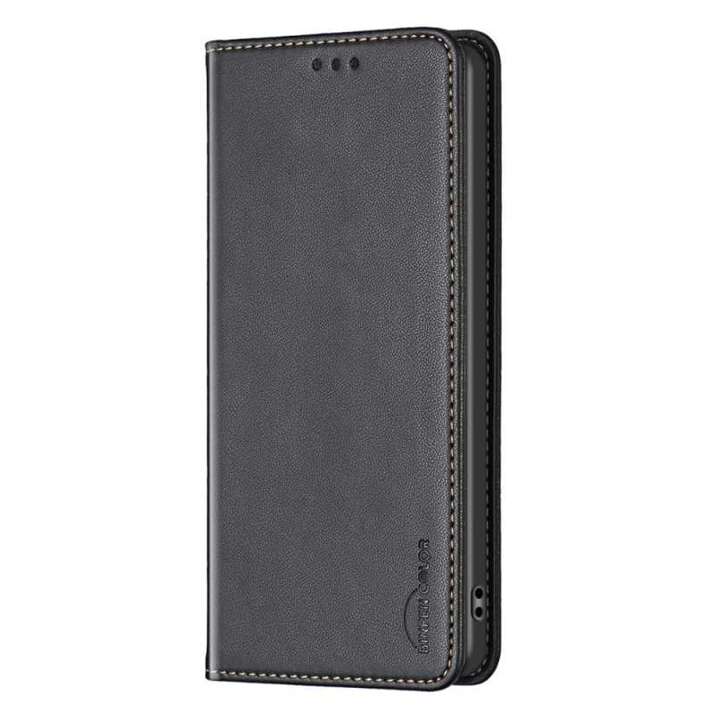 Flip Cover Xiaomi Redmi Note 15 5G / 4G / Poco M8 5G Effet Cuir BINFEN COLOR