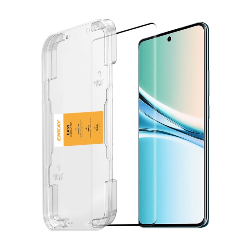 Protection en Verre Trempé pour Écran Xiaomi Redmi Note 15 5G / 4G Cadre d'Installation