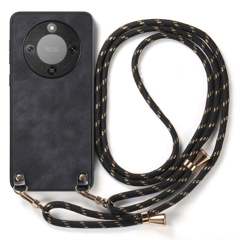 Coque à Cordon Honor Magic 8 Lite Effet Daim