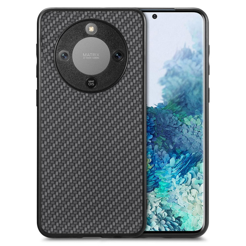 Coque Honor Magic 8 Lite Texture Fibre Carbone