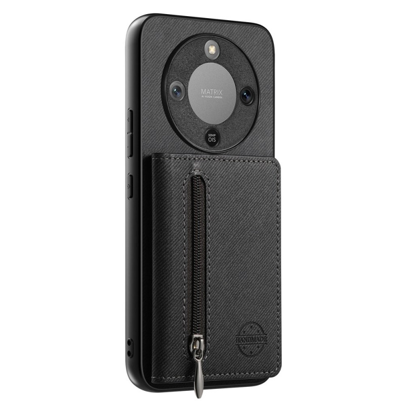 Coque Honor Magic 8 Lite / X9d Porte-Cartes Zippé et Support