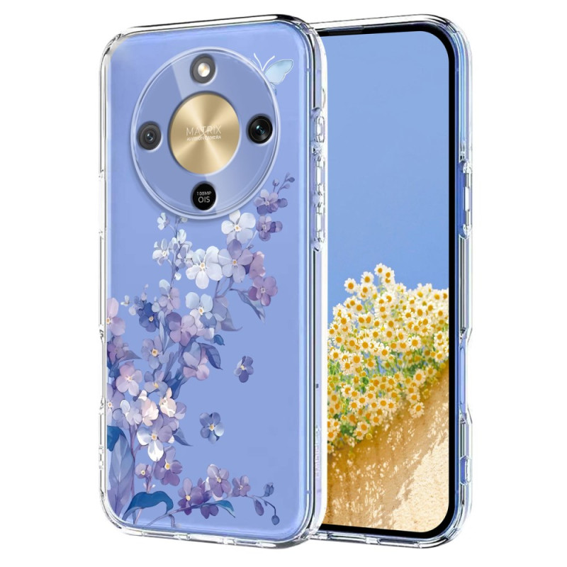 Coque Honor Magic 8 Lite Papillons et Fleurs