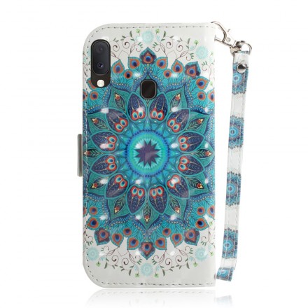 Housse Samsung Galaxy A20e Magistral Mandala à Lanière Housse Samsung Galaxy A20e Magistral Mandala à Lanière