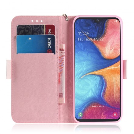 Housse Samsung Galaxy A20e Arbre en Fleurs à Lanière Housse Samsung Galaxy A20e Arbre en Fleurs à Lanière