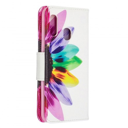 Housse Samsung Galaxy A20e Fleur Aquarelle Housse Samsung Galaxy A20e Fleur Aquarelle