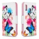 Housse Samsung Galaxy A20e Papillons et Fleurs Peints Housse Samsung Galaxy A20e Papillons et Fleurs Peints