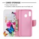Housse Samsung Galaxy A20e Papillons et Fleurs Peints Housse Samsung Galaxy A20e Papillons et Fleurs Peints