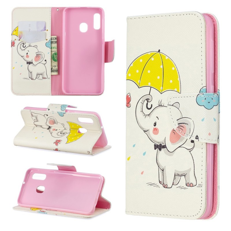 coque telephone samsung a20e elephant