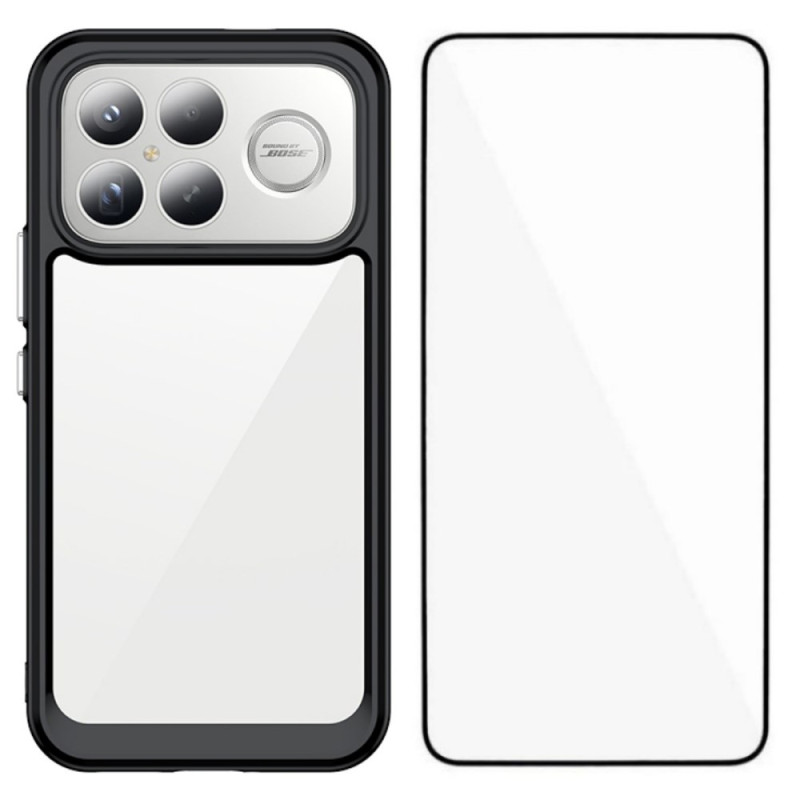 Coque Poco F8 Ultra Hybride avec Protecteur Écran