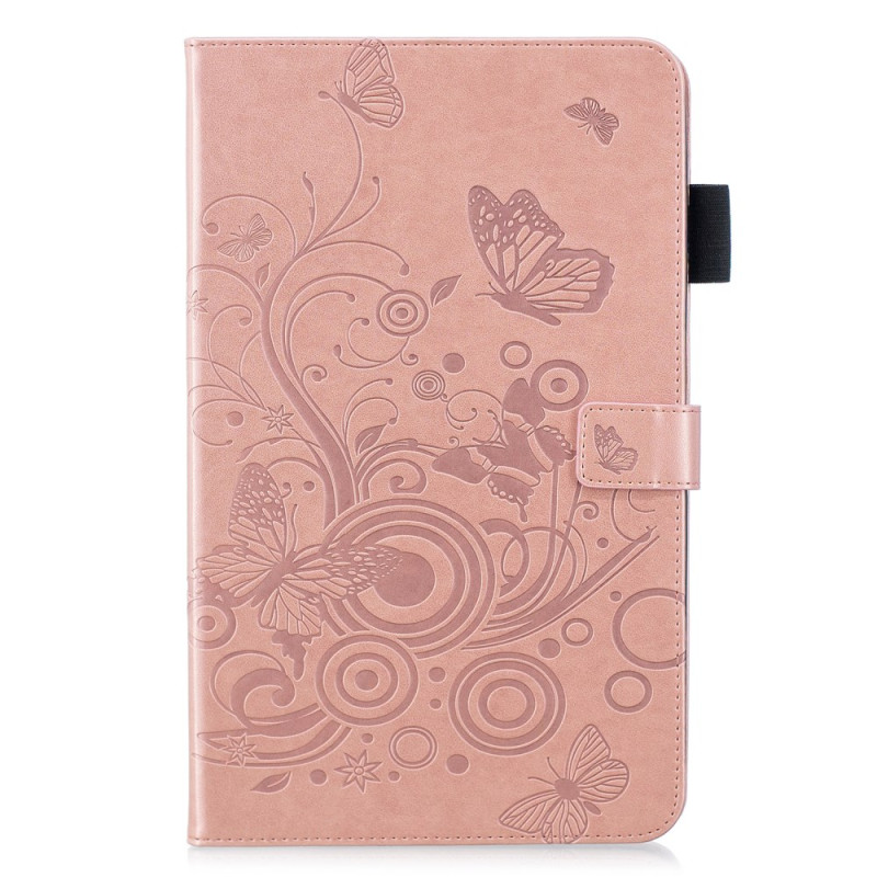 Housse iPad( 9.7 pouces) / iPad Pro 9.7 pouces / iPad Air / iPad Air 2 Papillon et Fleurs