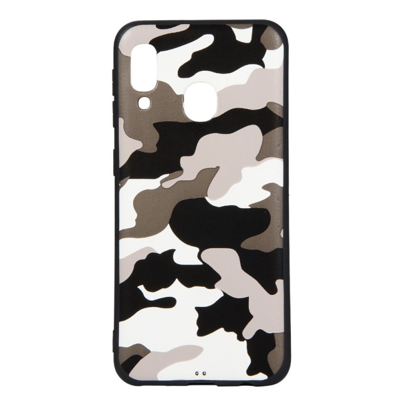 coque samsung a20e camouflage