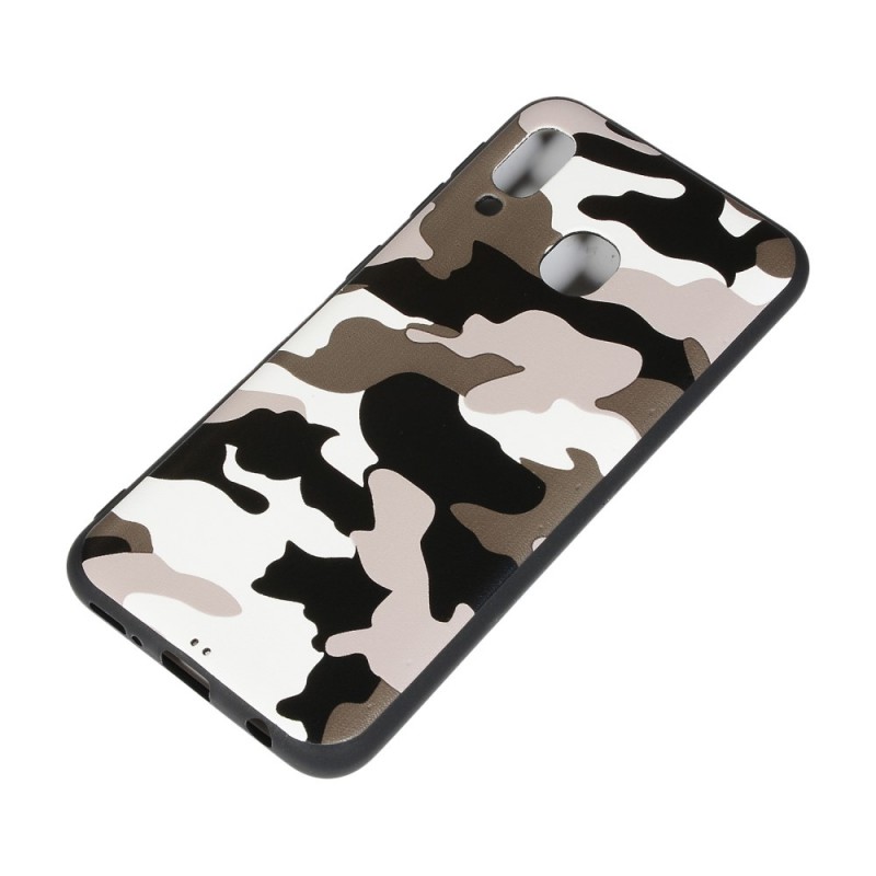 coque samsung a20e camouflage