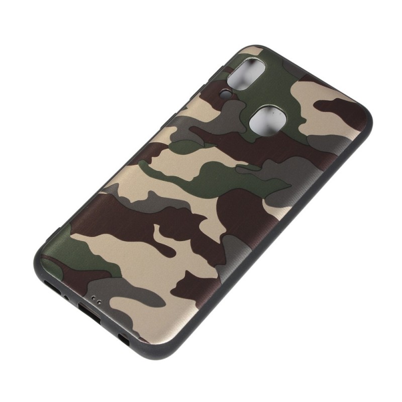 coque samsung a20e camouflage