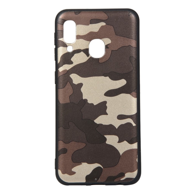 coque samsung a20e camouflage