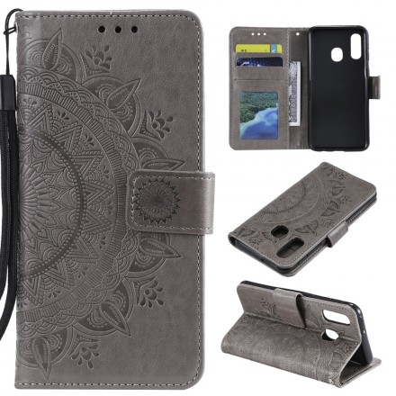 Housse Samsung Galaxy A20e Mandala Soleil Housse Samsung Galaxy A20e Mandala Soleil