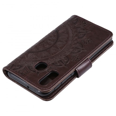 Housse Samsung Galaxy A20e Mandala Soleil Housse Samsung Galaxy A20e Mandala Soleil