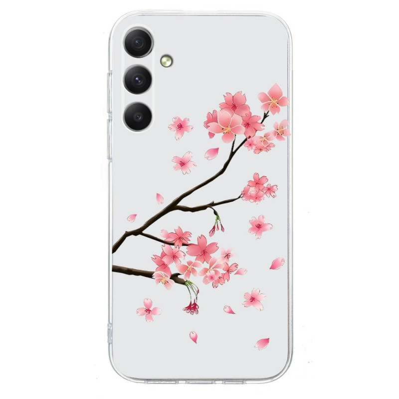 Coque Samsung Galaxy A57 5G Fleurs de Prunier