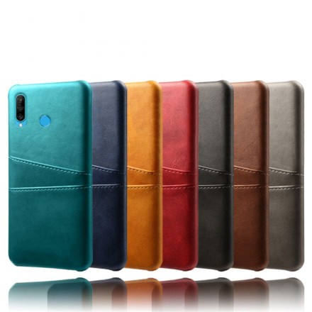 Coque Huawei P30 Lite Porte Cartes effet cuir