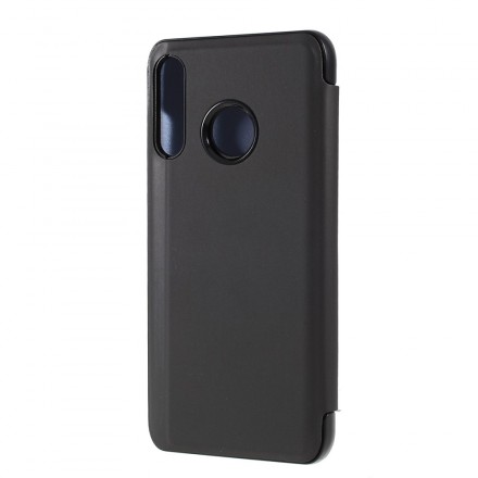 View Cover Huawei P30 Lite Miroir Et Effet Cuir View Cover Huawei P30 Lite Miroir Et Effet Cuir