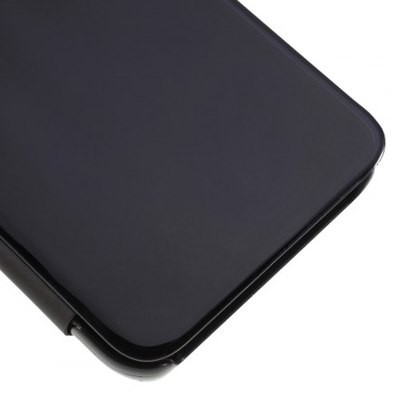 View Cover Huawei P30 Lite Miroir Et Effet Cuir View Cover Huawei P30 Lite Miroir Et Effet Cuir