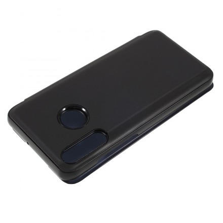 View Cover Huawei P30 Lite Miroir Et Effet Cuir View Cover Huawei P30 Lite Miroir Et Effet Cuir