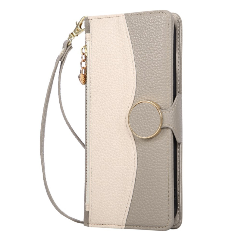 Housse Samsung Galaxy A57 5G Design Bicolore Rétro