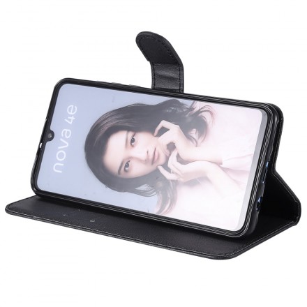 Housse Huawei P30 Lite Effet Cuir à Lanière Housse Huawei P30 Lite Effet Cuir à Lanière