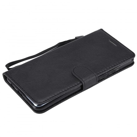 Housse Huawei P30 Lite Effet Cuir à Lanière Housse Huawei P30 Lite Effet Cuir à Lanière