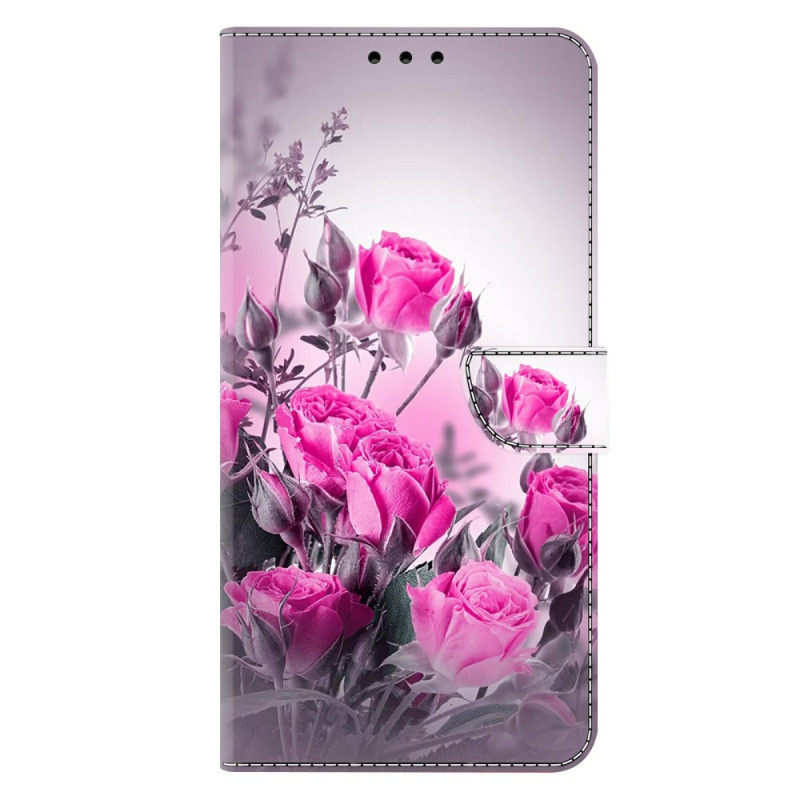 Housse Samsung Galaxy A37 5G Fleurs Violettes