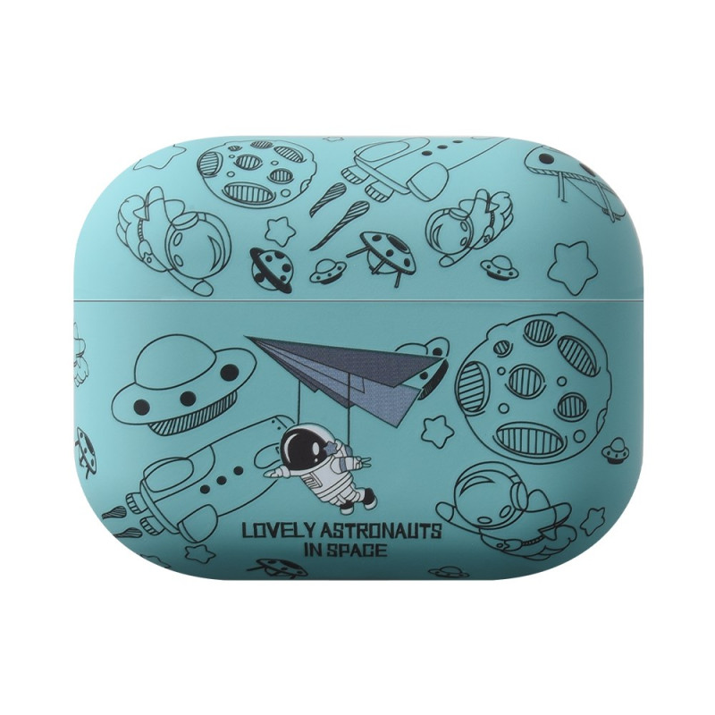 Coque AirPods Pro 3 Astronaute (version vert)