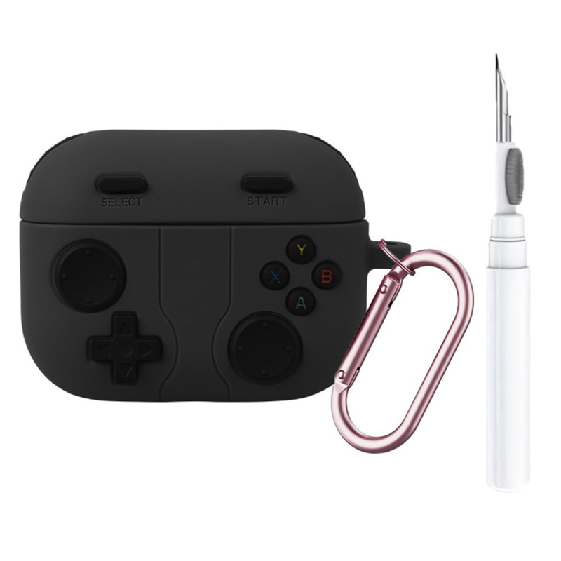 Coque AirPods Pro 3 Console de Jeu Stylo de Nettoyage et Mousqueton