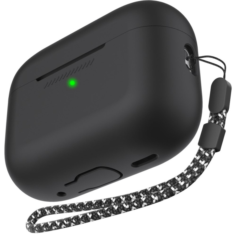 Coque AirPods Pro 3 Silicone avec Cordon
