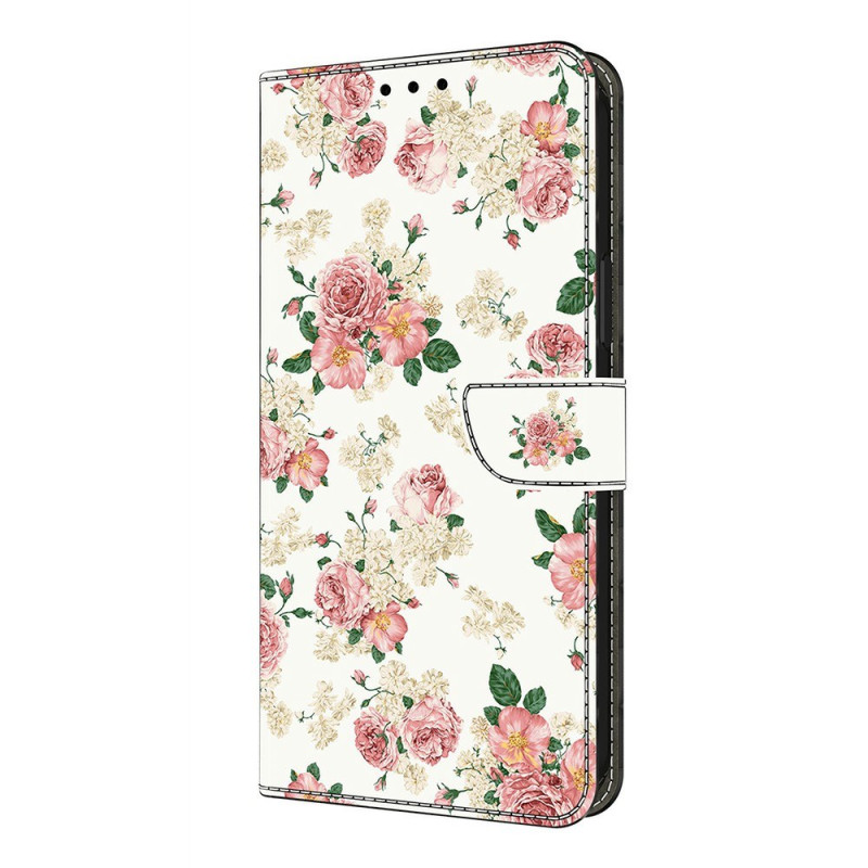 Housse Xiaomi Redmi Note 15 5G / 4G / Poco M8 5G Fleurs Liberty