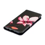 Housse Samsung Galaxy A10 Fleur Rose